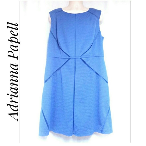 Adrianna Papell Dresses & Skirts - Adrianna Papell Periwinkle Blue Dress Size 20W Adrianna Papell Dresses & Skirts - Adrianna Papell Periwinkle Blue Dress Size 20W